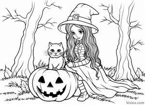 Halloween Coloring Page #263722197