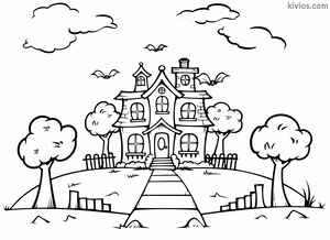 Halloween Coloring Page #2798425430