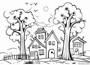 Halloween Coloring Page #3003830719