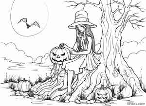 Halloween Coloring Page #3044731766
