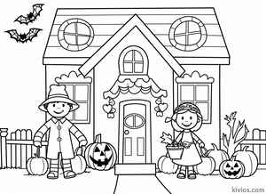 Halloween Coloring Page #91078276