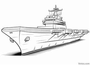 Aircraft Carrier Coloring Page #3165518589