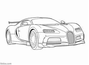 Bugatti Bolide Coloring Page #3166318716
