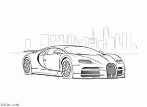 Bugatti Bolide Coloring Page #3255423891