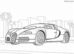 Bugatti Bolide Coloring Page #56566724