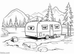 Camper Coloring Page #101534013