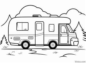 Camper Coloring Page #2268928040