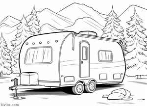 Camper Coloring Page #762531848
