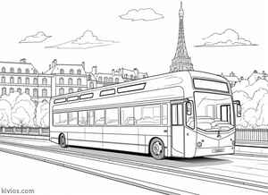 City Bus Coloring Page #1119830600