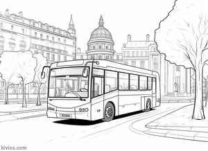 City Bus Coloring Page #112767730