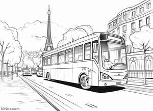 City Bus Coloring Page #2674919742