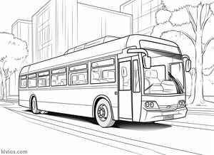 City Bus Coloring Page #3255417192