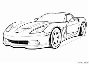 Corvette Coloring Page #146716767