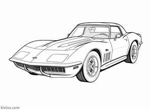 Corvette Coloring Page #3071313955