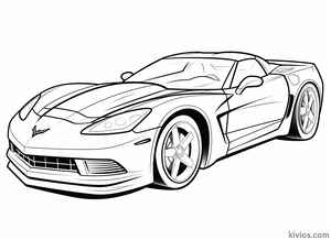 Corvette Coloring Page #704413314