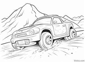 Dirt Track Race Car Coloring Page #305732721