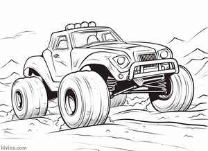 Dirt Track Race Car Coloring Page #3102322423