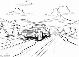 Dirt Track Race Car Coloring Page #72124429