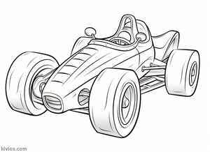 Go Kart Coloring Page #2098524255