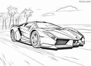 Lamborghini Veneno Coloring Page #1246426836