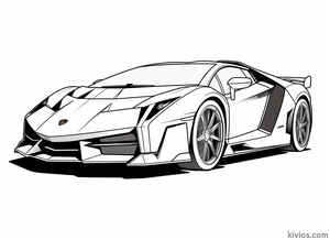 Lamborghini Veneno Coloring Page #971622877
