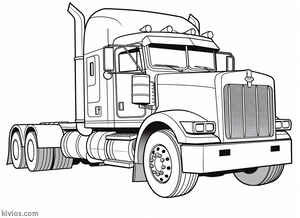 Mack Truck Coloring Page #160056014