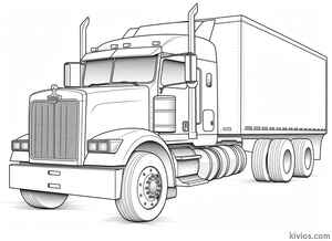 Mack Truck Coloring Page #2392719154