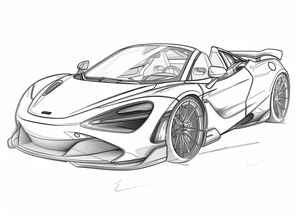 McLaren Coloring Page #272931557