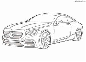Mercedes Benz AMG Coloring Page #144314532