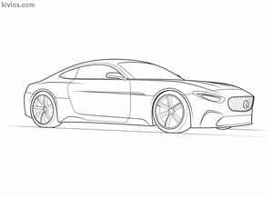 Mercedes Benz AMG Coloring Page #1957613860