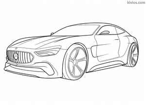 Mercedes Benz AMG Coloring Page #200961710