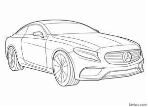 Mercedes Benz AMG Coloring Page #215207702