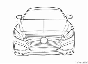 Mercedes Benz AMG Coloring Page #2335620446