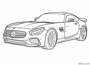 Mercedes Benz AMG Coloring Page #27528253