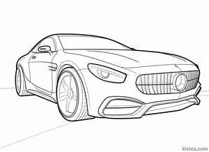 Mercedes Benz AMG Coloring Page #27820409