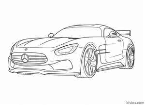 Mercedes Benz AMG Coloring Page #31813202