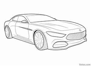 Mercedes Benz AMG Coloring Page #66187585