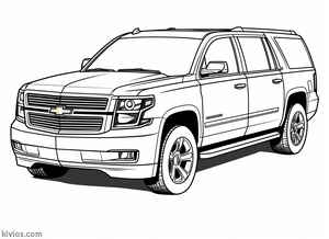 SUV Coloring Page #104309565