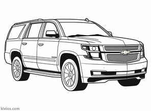 SUV Coloring Page #109682695