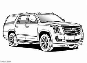 SUV Coloring Page #1170824514