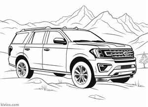 SUV Coloring Page #151396834