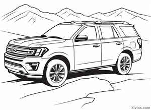 SUV Coloring Page #1588517575