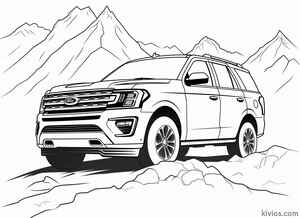 SUV Coloring Page #1761018678
