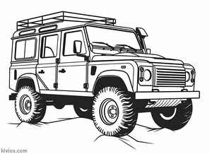 SUV Coloring Page #1915126626