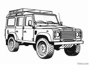 SUV Coloring Page #2087024101