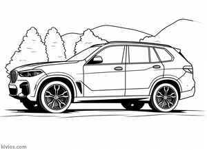 SUV Coloring Page #223782216