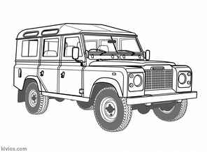 SUV Coloring Page #2296314328