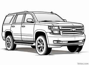 SUV Coloring Page #245639560