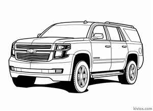 SUV Coloring Page #2605417239