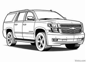 SUV Coloring Page #26217635